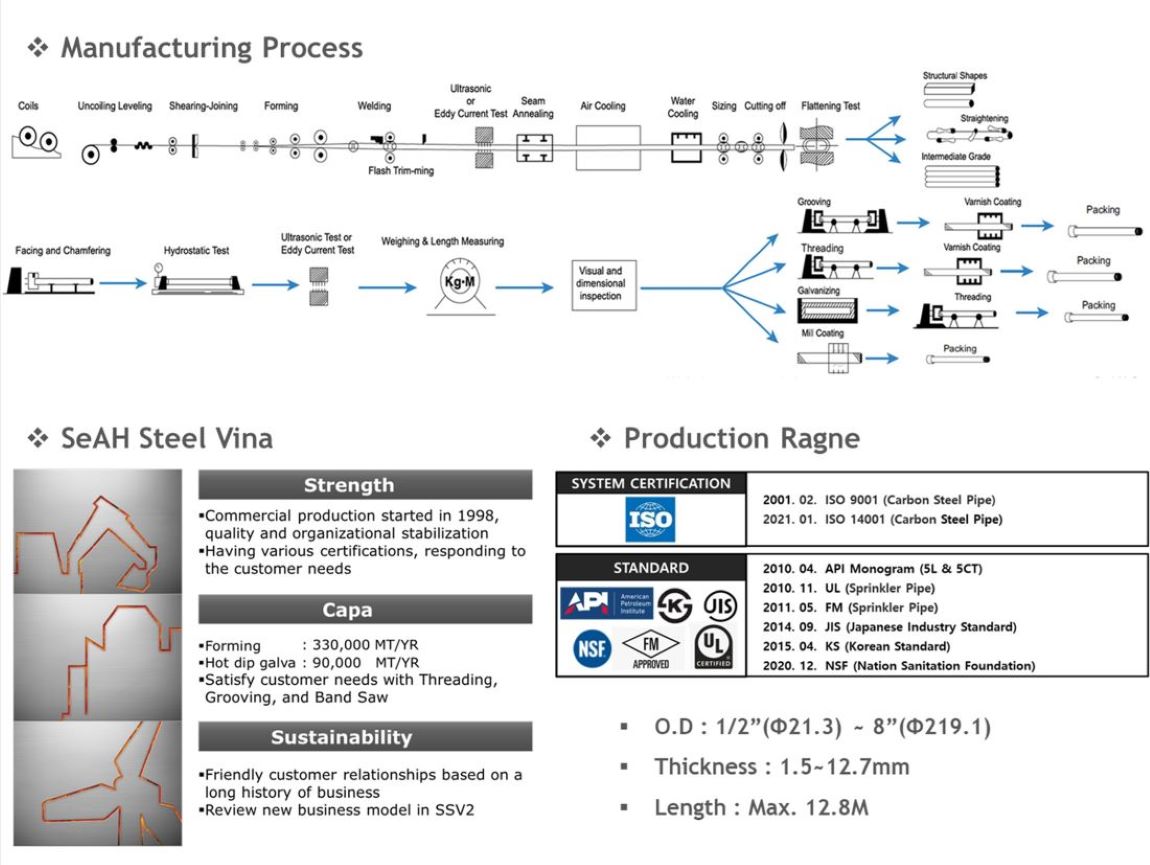 Manufacture process